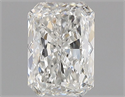 Natural Diamond 0.51 Carats, Radiant with  Cut, H Color, VS2 Clarity and Certified by GIA