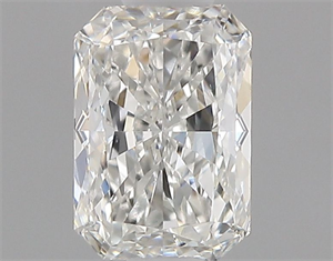 Picture of Natural Diamond 0.51 Carats, Radiant with  Cut, H Color, VS2 Clarity and Certified by GIA