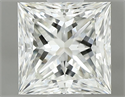 Natural Diamond 0.81 Carats, Princess with  Cut, J Color, VS1 Clarity and Certified by GIA