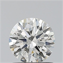 Natural Diamond 0.80 Carats, Round with Excellent Cut, I Color, SI1 Clarity and Certified by GIA