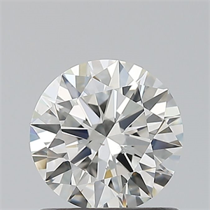Picture of Natural Diamond 0.80 Carats, Round with Excellent Cut, I Color, SI1 Clarity and Certified by GIA