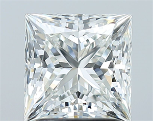 Picture of Natural Diamond 2.01 Carats, Princess with  Cut, H Color, VVS1 Clarity and Certified by GIA