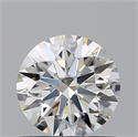 Diamante Natural 0.83 quilates, Redondo , Color J, claridad VVS1 y certificado GIA