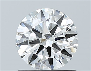 Picture of Natural Diamond 0.71 Carats, Round with Excellent Cut, H Color, SI1 Clarity and Certified by GIA
