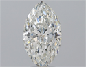 Natural Diamond 2.52 Carats, Marquise with  Cut, H Color, VS2 Clarity and Certified by GIA