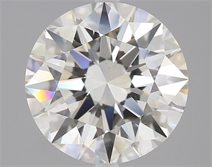 Foto Diamante Natural 3.01 quilates, Redondo , Color H, claridad SI1 y certificado GIA de