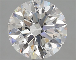 Picture of Lab Grown Diamond 3.22 Carats, Round with Excellent Cut, D Color, VVS1 Clarity and Certified by GIA