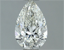 Diamante Natural 1.00 quilates, De pera , Color H, claridad IF y certificado IGI