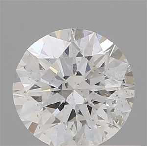 Picture of Natural Diamond 0.40 Carats, Round with Excellent Cut, F Color, SI2 Clarity and Certified by IGI
