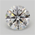Lab Grown Diamond 1.04 Carats, Round with Ideal Cut, D Color, VS1 Clarity and Certified by IGI