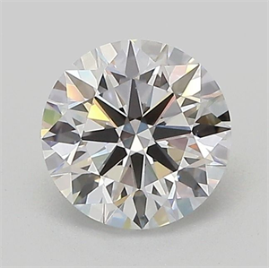 Picture of Lab Grown Diamond 1.04 Carats, Round with Ideal Cut, D Color, VS1 Clarity and Certified by IGI
