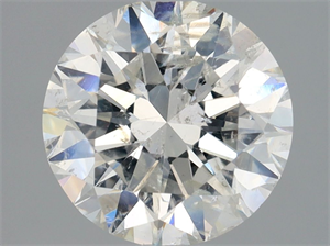 Foto Diamante Natural 2.06 quilates, Redondo , Color H, claridad I1 y certificado HRD de