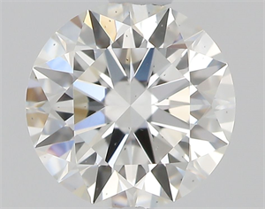 Foto Diamante Natural 0.52 quilates, Redondo , Color H, claridad SI1 y certificado GIA de