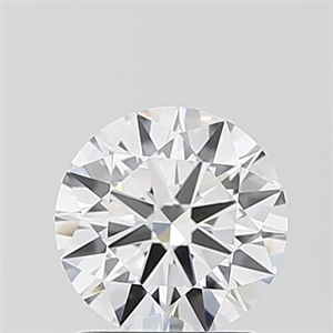 Picture of Lab Grown Diamond 1.23 Carats, Round with Ideal Cut, D Color, VVS2 Clarity and Certified by IGI