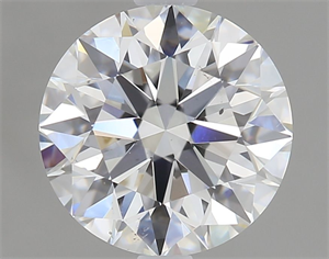 Foto Diamante Natural 1.53 quilates, Redondo , Color E, claridad SI1 y certificado GIA de