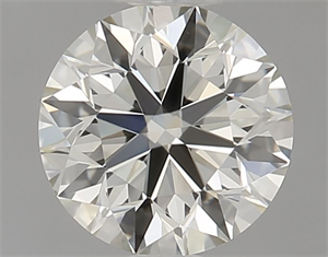 Picture of Natural Diamond 0.78 Carats, Round with Excellent Cut, M Color, VVS2 Clarity and Certified by GIA