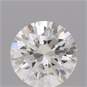Natural Diamond 0.72 Carats, Round with Excellent Cut, J Color, VS2 Clarity and Certified by GIA