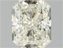 Natural Diamond 1.01 Carats, Radiant with  Cut, L Color, SI1 Clarity and Certified by GIA