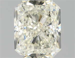 Picture of Natural Diamond 1.01 Carats, Radiant with  Cut, L Color, SI1 Clarity and Certified by GIA