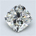 Diamante Natural 1.71 quilates, Del cojín , Color J, claridad SI2 y certificado GIA