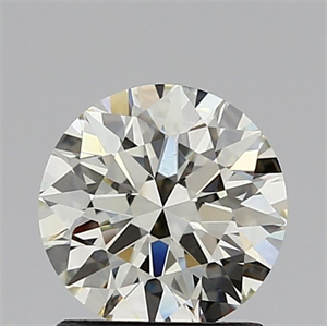 Picture of Natural Diamond 1.21 Carats, Round with Excellent Cut, J Color, VS1 Clarity and Certified by IGI