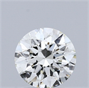Diamante Natural 0.71 quilates, Redondo , Color K, claridad VS2 y certificado GIA