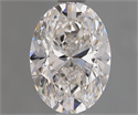 Natural Diamond 1.20 Carats, Oval with  Cut, G Color, VS2 Clarity and Certified by GIA