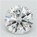 Del inventario de diamantes de laboratorio, 1.55 quilates, Redondo , Color D, claridad VVS1 y certificado IGI