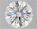 Diamante Natural 1.52 quilates, Redondo , Color I, claridad IF y certificado GIA
