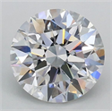 Del inventario de diamantes de laboratorio, 1.05 quilates, Redondo , Color E, claridad VVS2 y certificado IGI