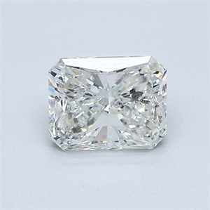 Picture of Natural Diamond 0.80 Carats, Radiant with  Cut, J Color, I2 Clarity and Certified by GIA