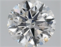 Natural Diamond 1.11 Carats, Round with Excellent Cut, F Color, SI2 Clarity and Certified by GIA
