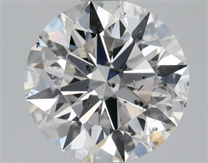 Picture of Natural Diamond 1.11 Carats, Round with Excellent Cut, F Color, SI2 Clarity and Certified by GIA