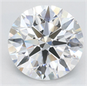 Del inventario de diamantes de laboratorio, 2.96 quilates, Redondo , Color D, claridad VVS1 y certificado GIA
