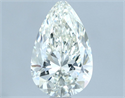 Natural Diamond 1.05 Carats, Pear with  Cut, H Color, VS2 Clarity and Certified by IGI