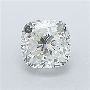 Picture of Natural Diamond 0.95 Carats, Cushion with  Cut, K Color, SI2 Clarity and Certified by GIA