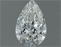 Diamante Natural 0.50 quilates, De pera , Color I, claridad IF y certificado GIA