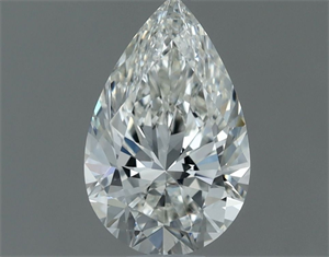 Foto Diamante Natural 0.50 quilates, De pera , Color I, claridad IF y certificado GIA de