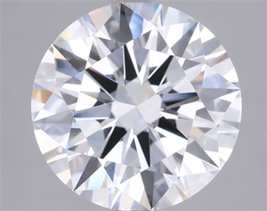 Picture of Lab Grown Diamond 3.01 Carats, Round with Ideal Cut, E Color, VVS2 Clarity and Certified by IGI