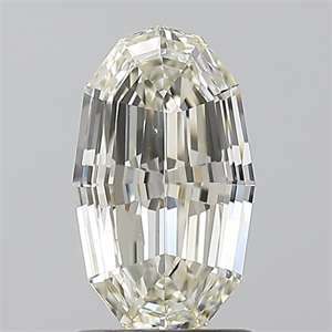 Foto Diamante Natural 1.50 quilates, Ovalado , Color M, claridad VS2 y certificado GIA de