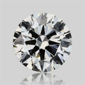 Picture of Natural Diamond 0.72 Carats, Round with Very Good Cut, J Color, SI2 Clarity and Certified by GIA