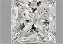 Natural Diamond 1.70 Carats, Princess with  Cut, I Color, VS2 Clarity and Certified by GIA