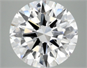 Lab Grown Diamond 6.13 Carats, Round with Ideal Cut, F Color, VVS2 Clarity and Certified by IGI