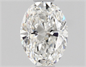 Natural Diamond 0.50 Carats, Oval with  Cut, E Color, VS1 Clarity and Certified by GIA