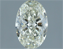 Diamante Natural 1.00 quilates, Ovalado , Color J, claridad IF y certificado IGI