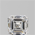 Diamante Natural 0.70 quilates, Asscher , Color E, claridad VS2 y certificado GIA