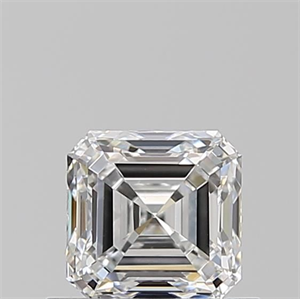 Foto Diamante Natural 0.70 quilates, Asscher , Color E, claridad VS2 y certificado GIA de