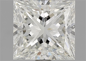 Picture of Natural Diamond 1.69 Carats, Princess with  Cut, J Color, VS2 Clarity and Certified by GIA