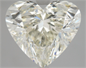 Natural Diamond 5.03 Carats, Heart with  Cut, K Color, VS1 Clarity and Certified by IGI