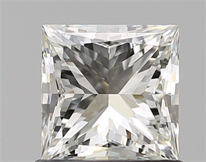Picture of Natural Diamond 1.02 Carats, Princess with  Cut, J Color, VS2 Clarity and Certified by GIA